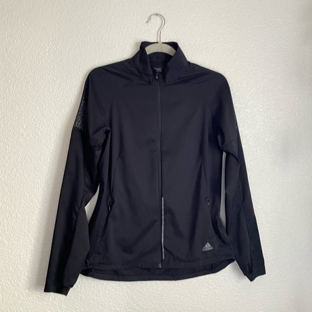 Adidas Women’s Supernova Confident Three Season Running Jacket M Black - Picture 3 of 11